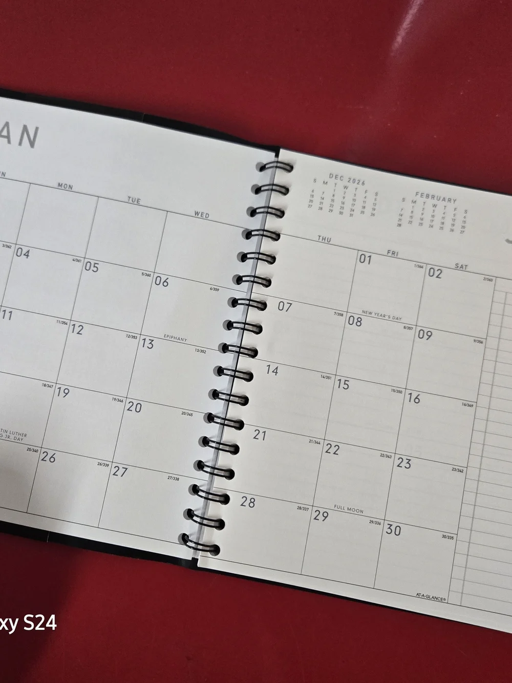 My Week 2027 Weekly Planner - Black